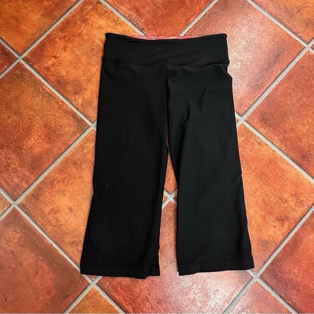 Lululemon Black High Waisted Culottes